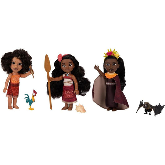 Jakks Pacific - Moana 2 And Friends Petite Set - 6 Inch