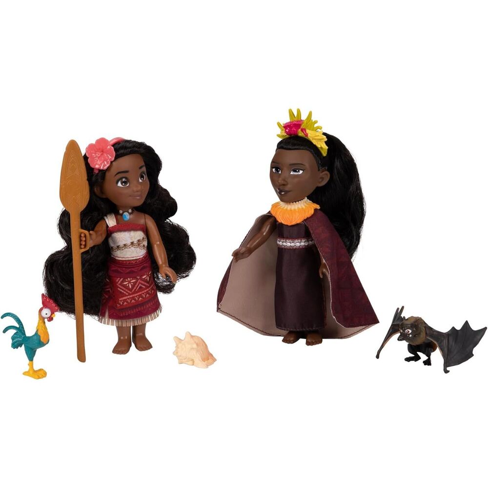 Jakks Pacific - Moana 2 And Friends Petite Set - 6 Inch