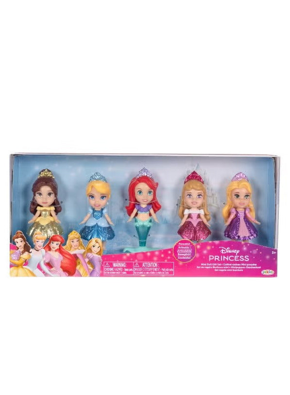 DPRINCESS MINI TODDLER GIFT SET 5 DOLLS