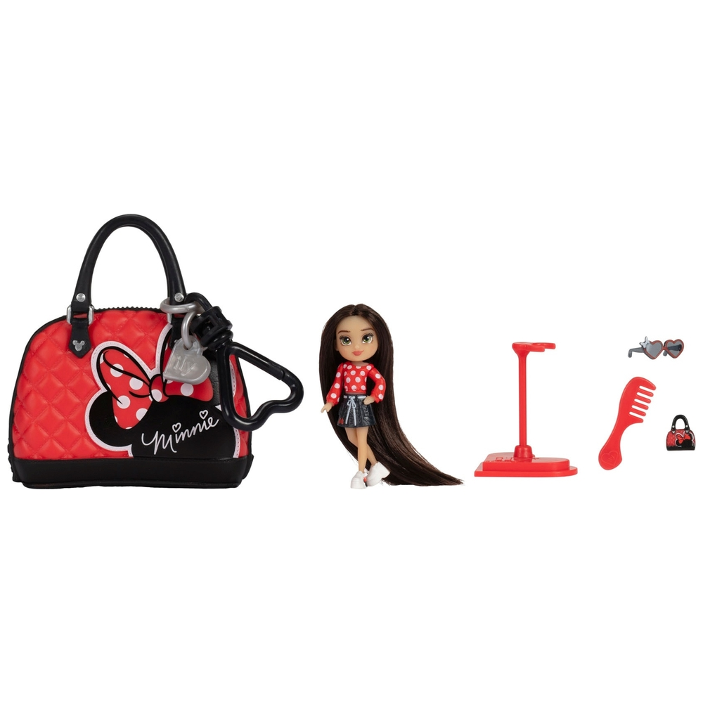 DISNEY PRINCESS ILLY S1 TOTE TEENIES MINI BAG AND FIGURINE