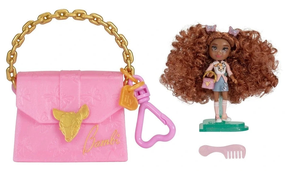 DISNEY PRINCESS ILLY S1 TOTE TEENIES MINI BAG AND FIGURINE - 3