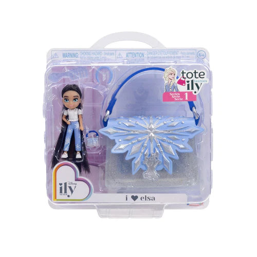 DISNEY PRINCESS ILLY S1 TOTE TEENIES MINI BAG AND FIGURINE - 4