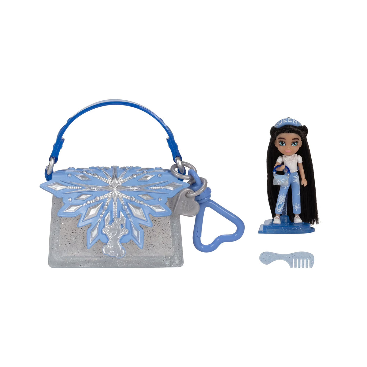 DISNEY PRINCESS ILLY S1 TOTE TEENIES MINI BAG AND FIGURINE - 4