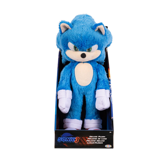 Sonic3 Movie Dlx Plush 13 Sonic