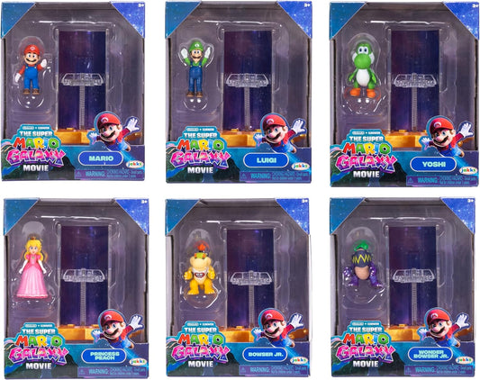 Nintendo Super Mario2 Movie Mini Fig w/Feat Accy Wave #1 - Assorted