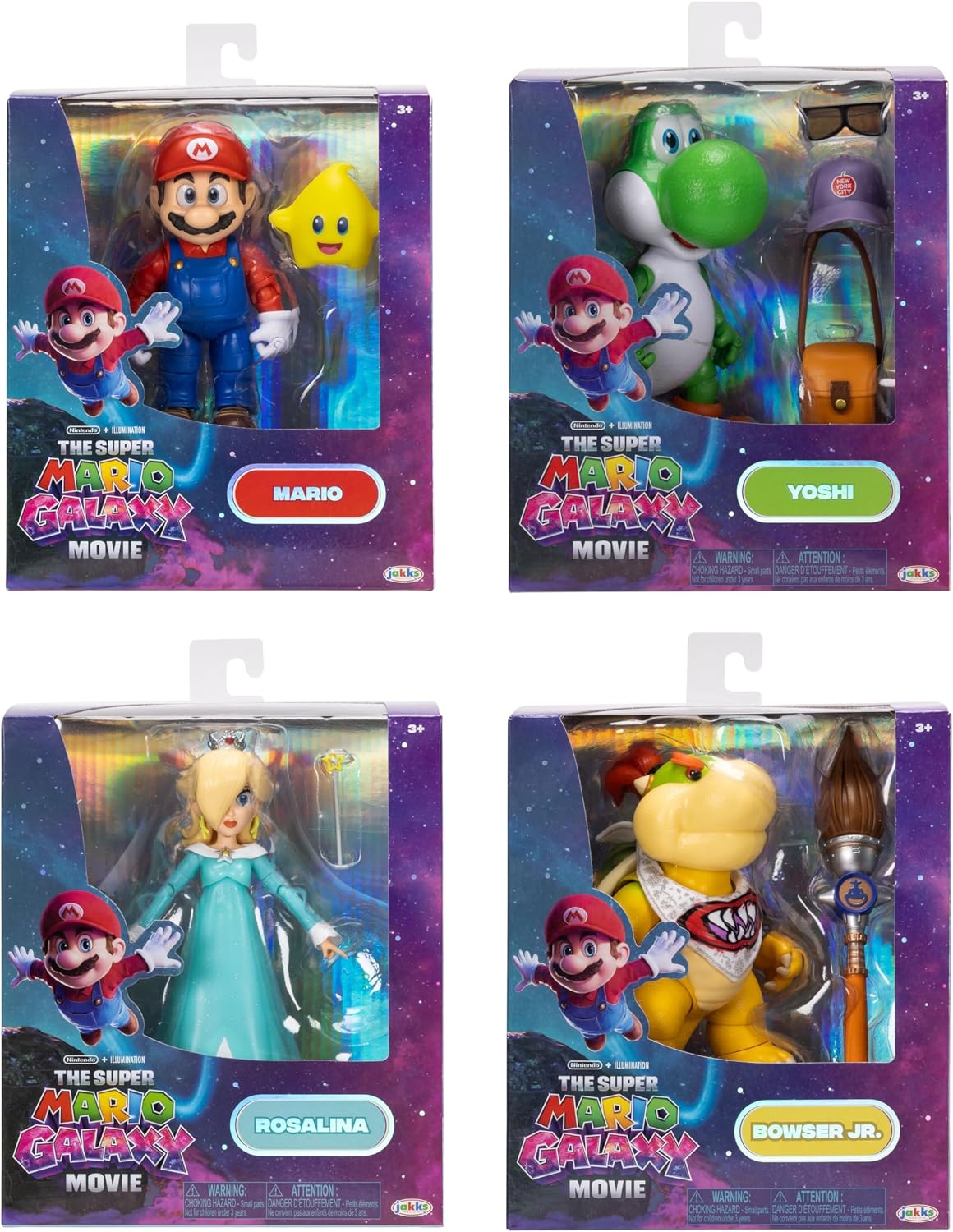 Nintendo Super Mario2 Movie 5 Fig Wave #1 - Assorted