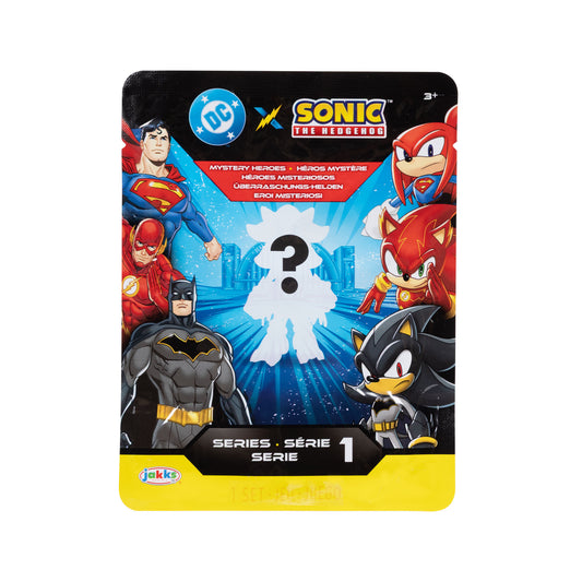 Sonic-DC 2.5” Fig Mystery Heroes Wave #1 Asst. 5. CDU