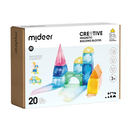 mideer Creative Magnetic Building Blocks - 20PCS