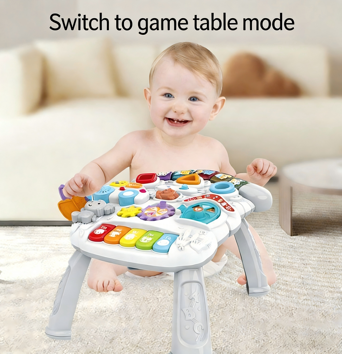 3-in-1 Multifunctional Baby Walker