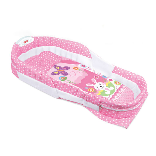 Baby Seperated Bed Pink New