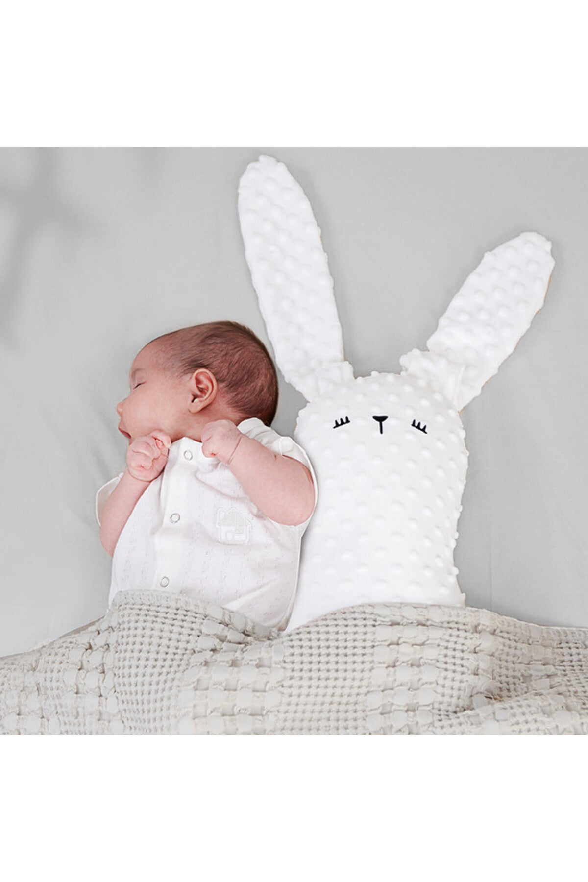 Sunveno Baby Comforting Rabbit Pillow- White