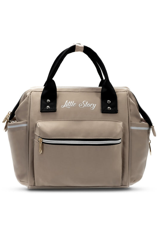 Little Story Ace Diaper Bag - Beige