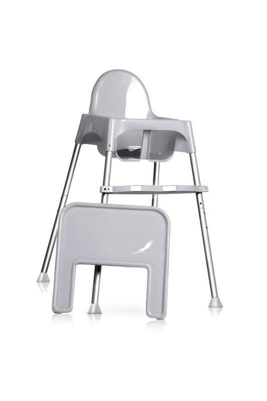 Teknum - High Chair With Removable Tray - Grey