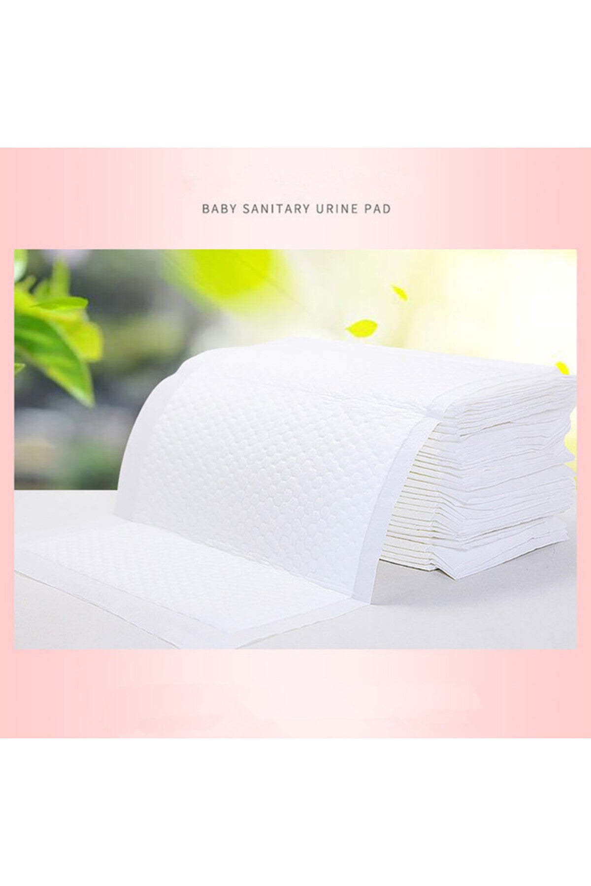 Little Story -Disposable Diaper Changing Mats - Pack of 20pcs - White