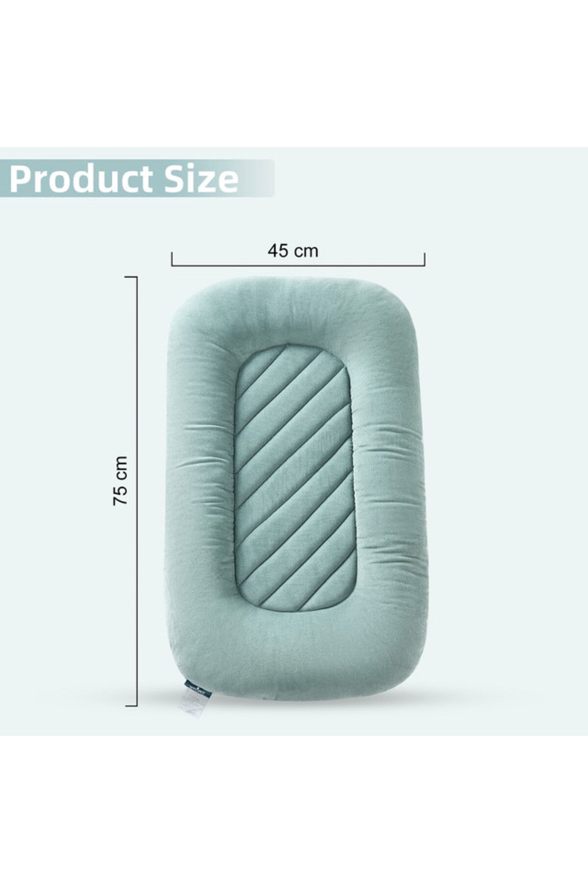 Little Story Portable Lounger Sleeping Pod - Green