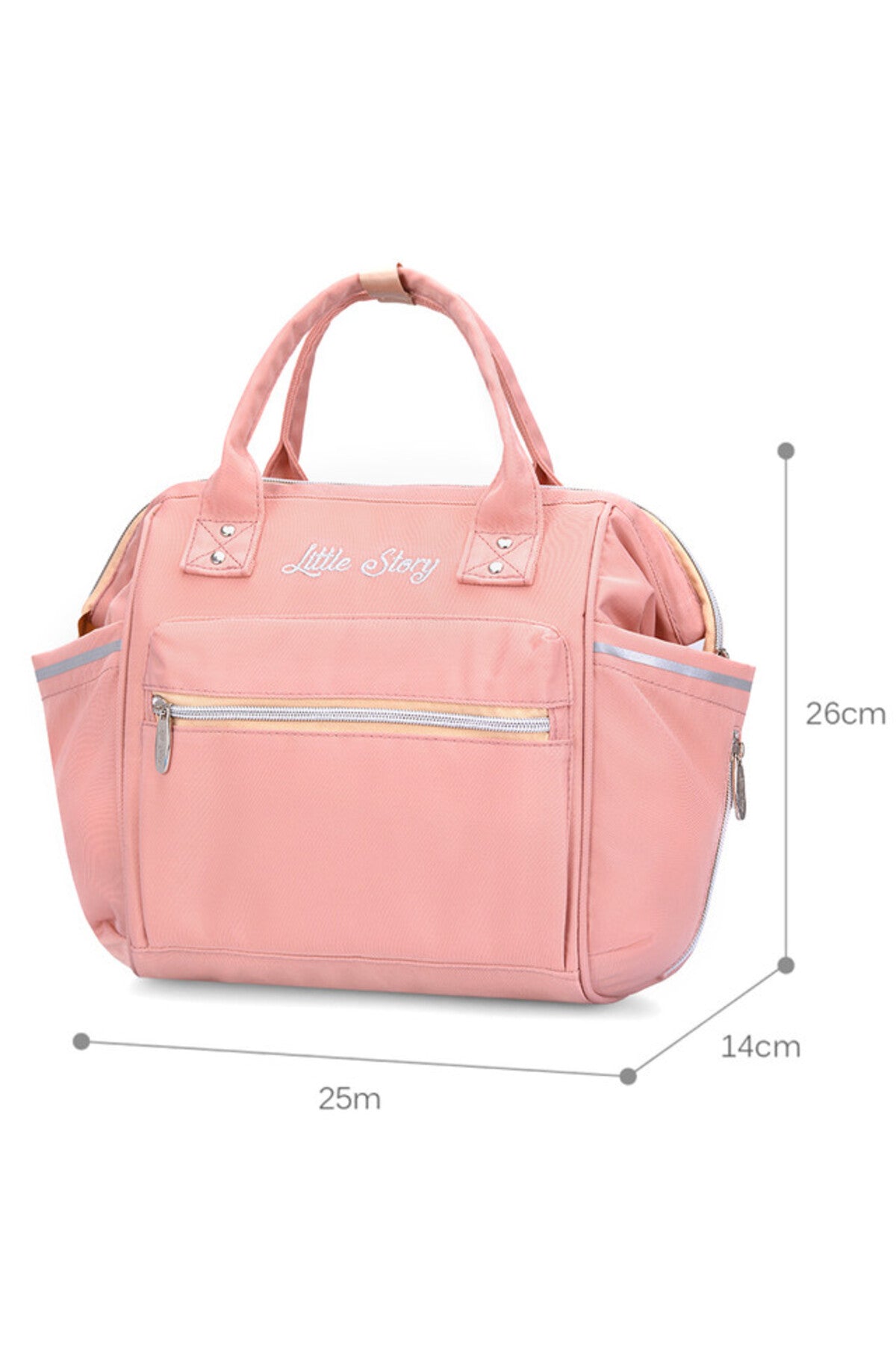 Little Story Ace Diaper Bag - Pink