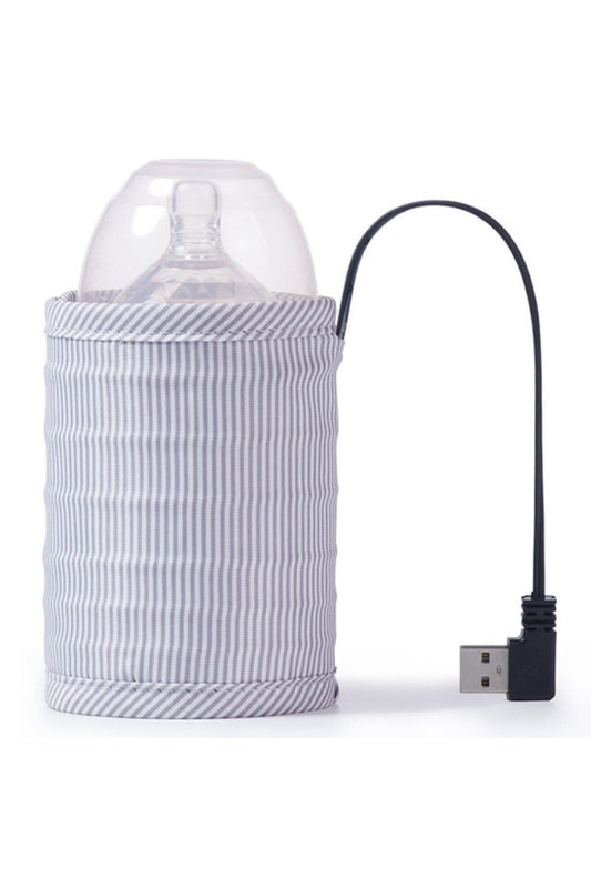 سونفينو – سخان زجاجات USB للسفر – رمادي