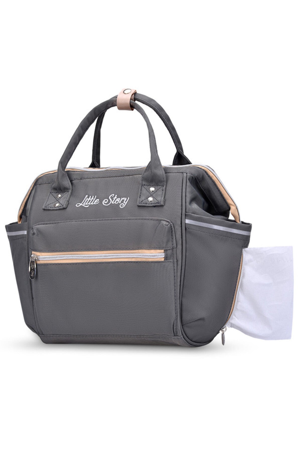 Little Story Ace Diaper Bag - Grey