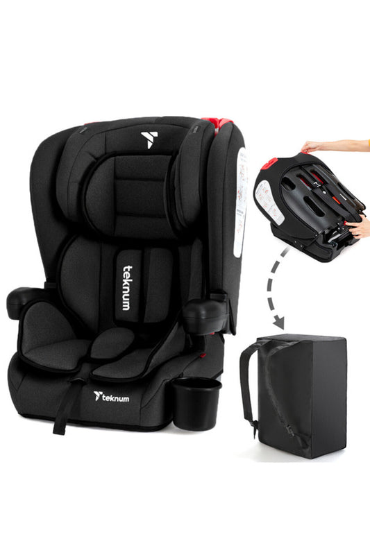 Teknum Pack and Go Foldable Car Seat Black