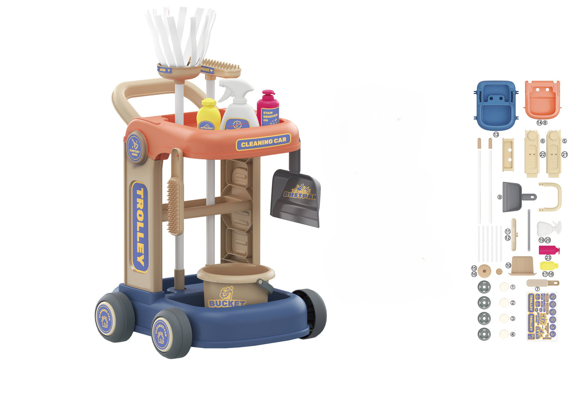 SANITARY WARE TROLLEY SET 35PCS