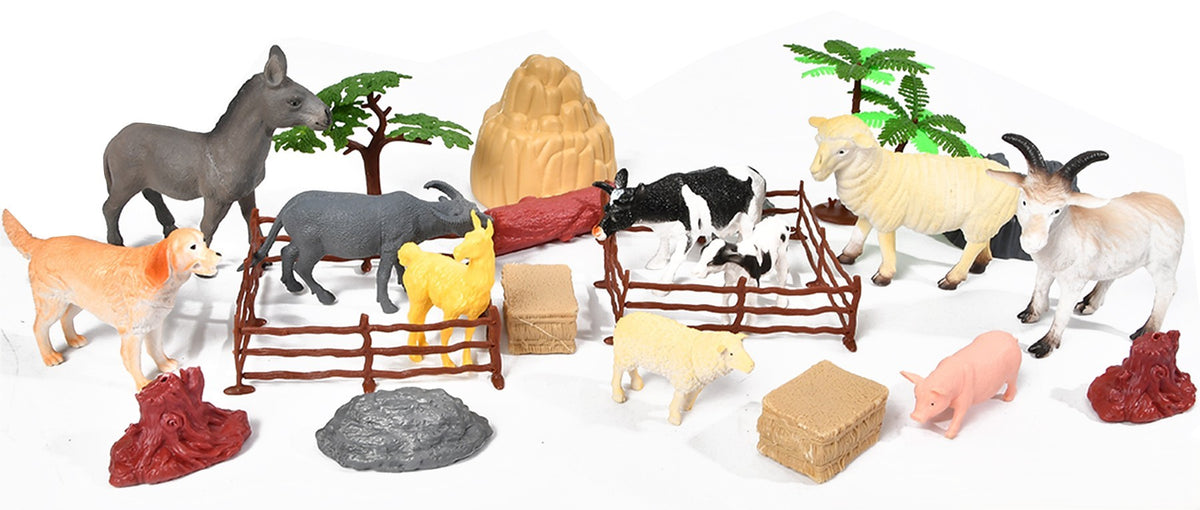 WILD ANIMAL BARRELS - 30 PCS