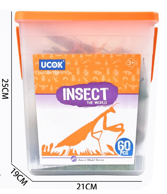 60 PIECE SET OF CRAWLING INSECT BARRELS