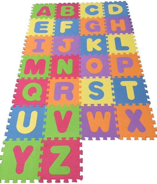 EVA PUZZLE ENGLISH LETTERS MAT SET 26PCS