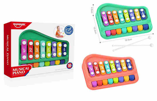 EIGHT KEY TAPPING ON THE PIANO