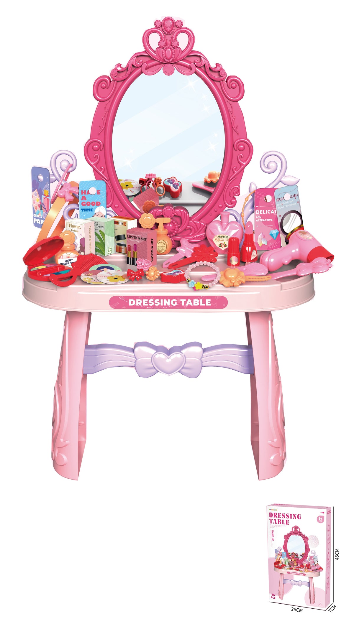 DRESSING TABLE SET 46PCS