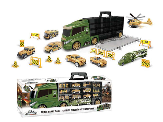 CONTAINER STORAGE TRUCK FLAT (BIG HEAD) MILITARY