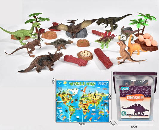 DINOSAUR SET 30PCS