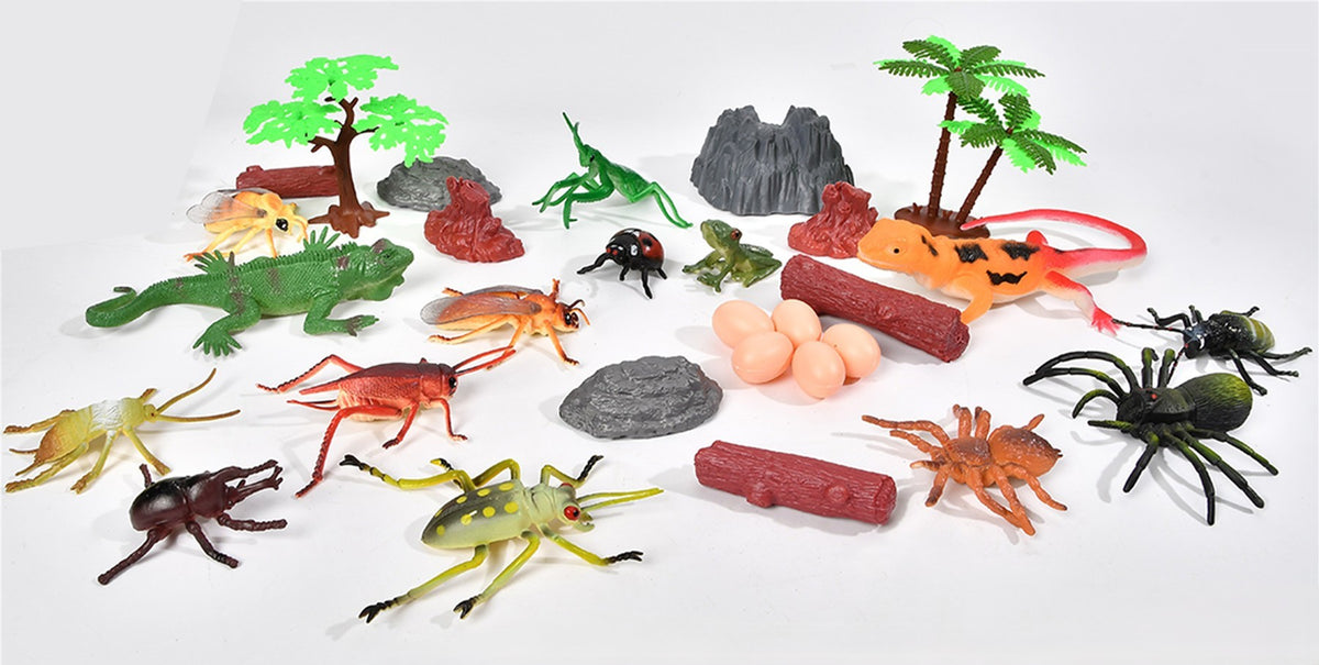 CRAWLING INSECT SET 30PCS