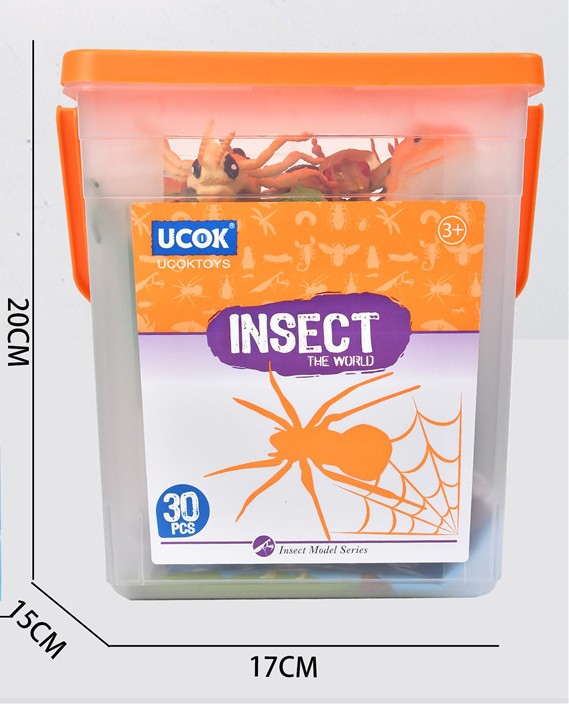 CRAWLING INSECT SET 30PCS