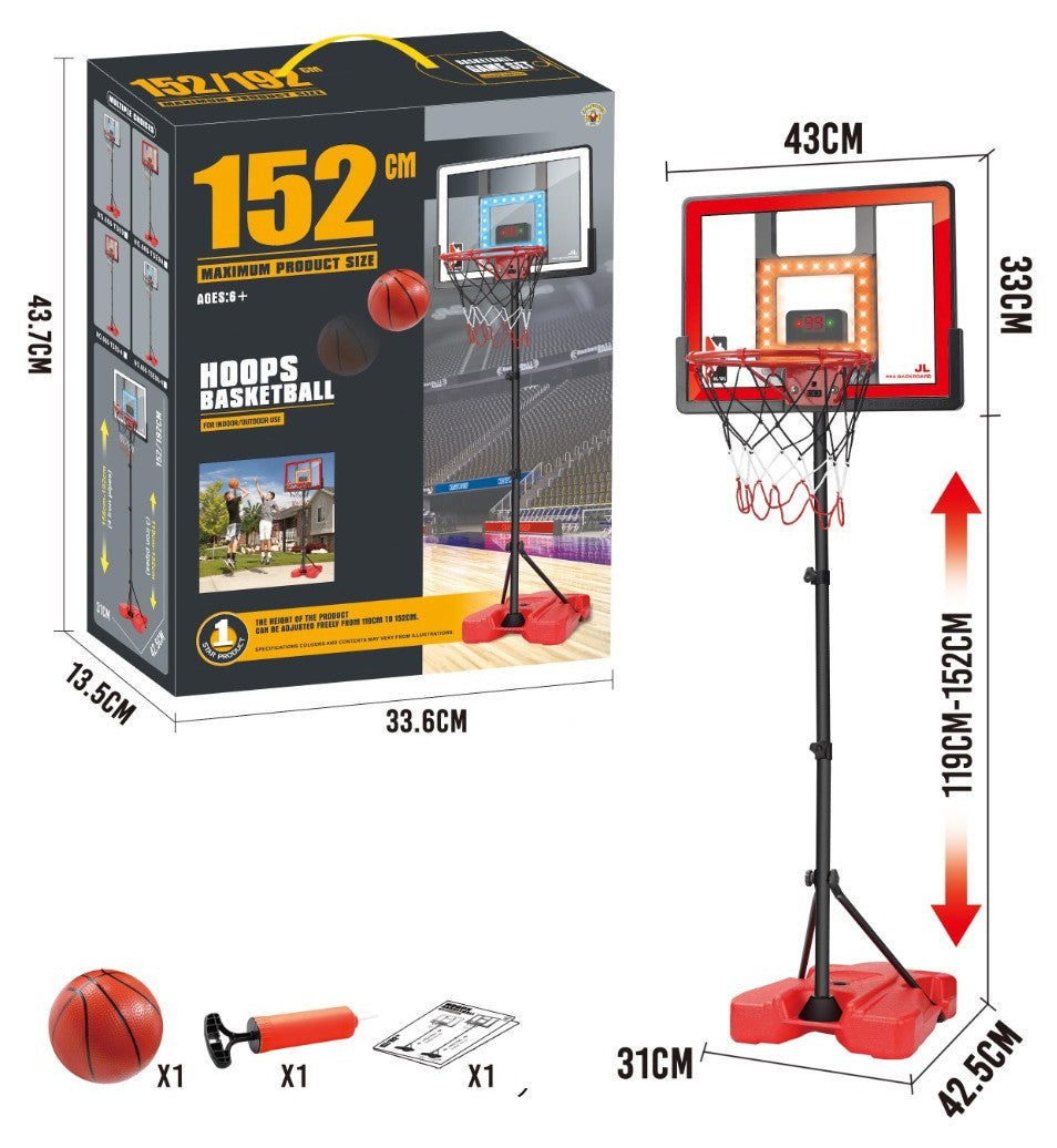 ENHANCED BASKETBALL HOOP