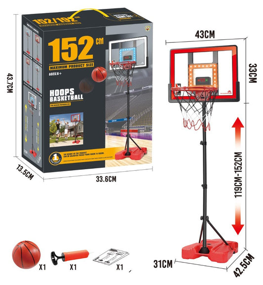 ENHANCED BASKETBALL HOOP