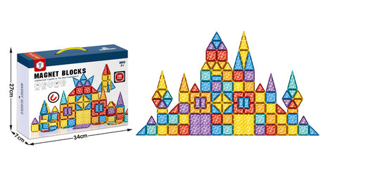 DIAMOND COLORED WINDOW MAGNETIC SHEET 100PCS