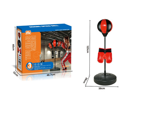 BOXING SPEED BALL+BIG GLOVES