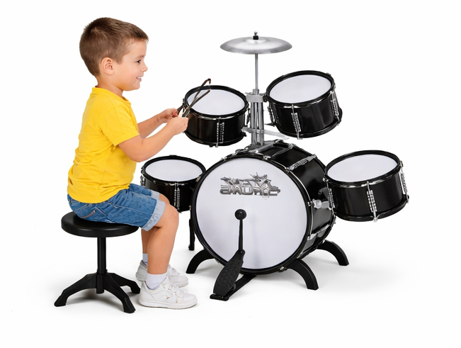 SUPER SIZED 5-DRUM JAZZ DRUM SET