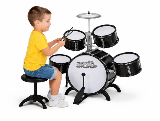 SUPER SIZED 5-DRUM JAZZ DRUM SET
