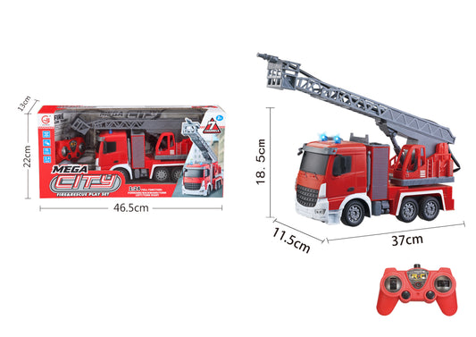 شاحنة إطفاء RC 1:24 – إنقاذ وإثارة بالريموت