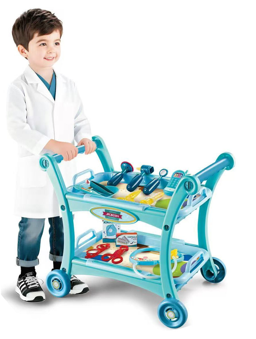 MEDICAL EQUIPMENT HANDCART SET