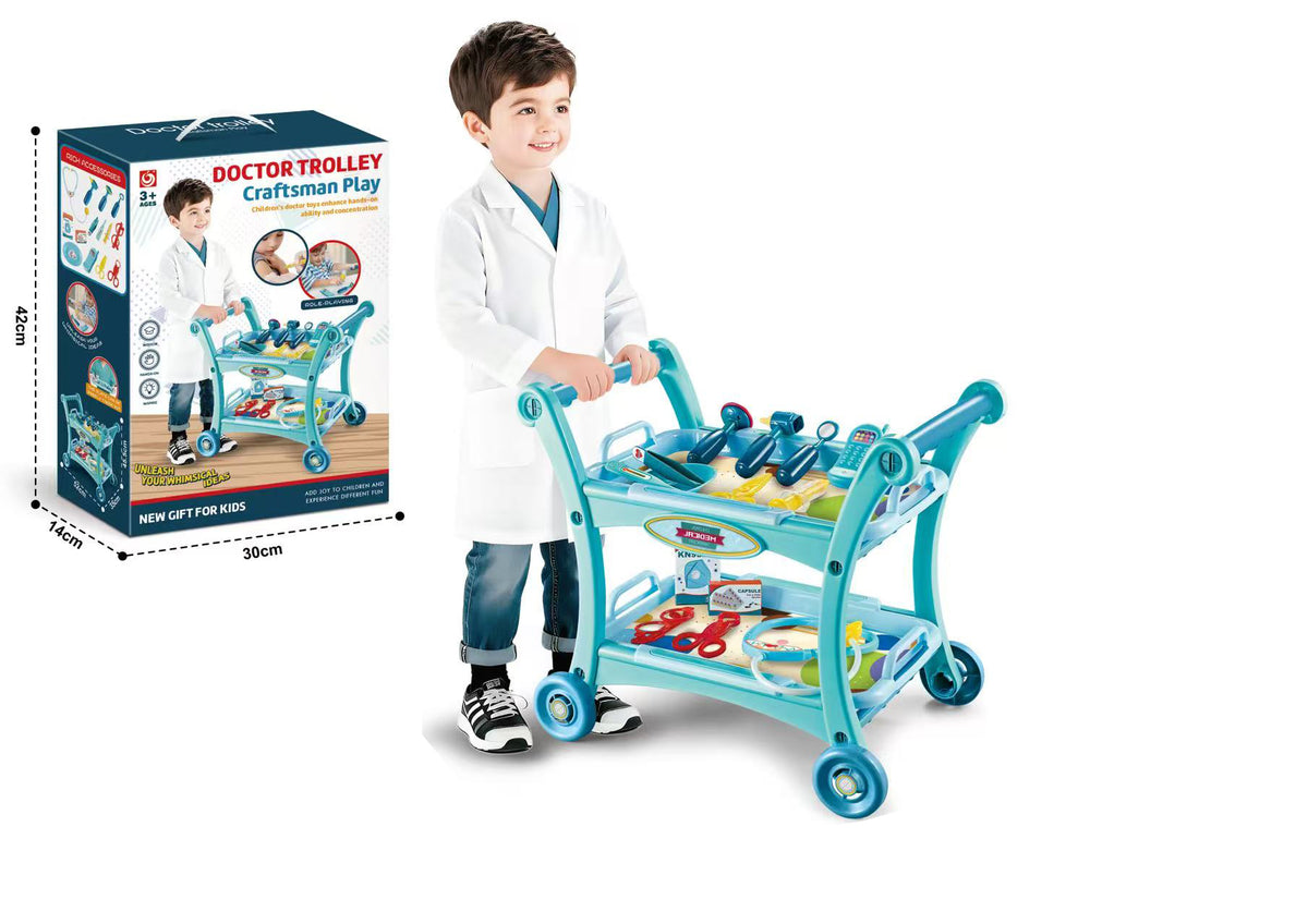 MEDICAL EQUIPMENT HANDCART SET