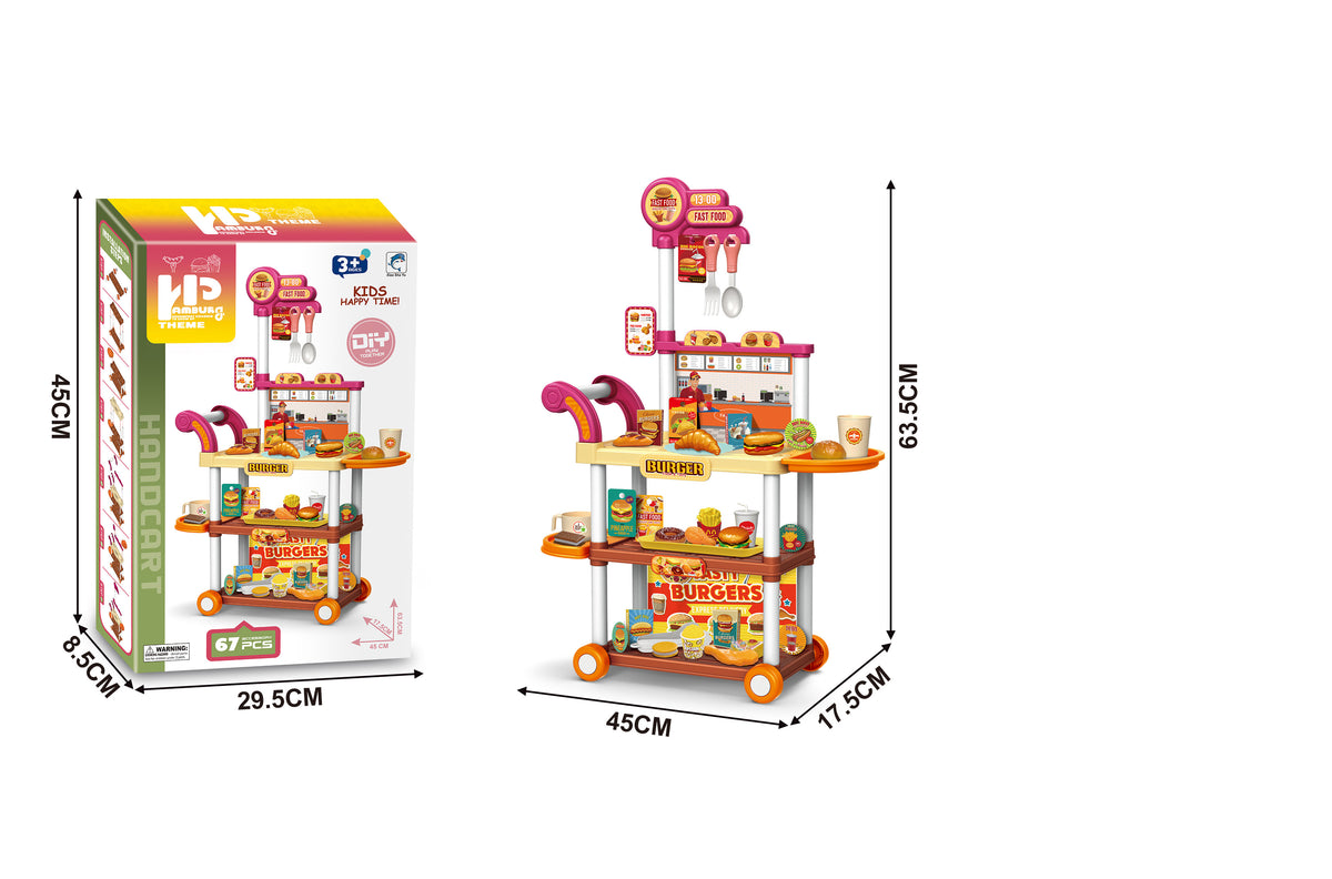 HAMBURGER CART SET