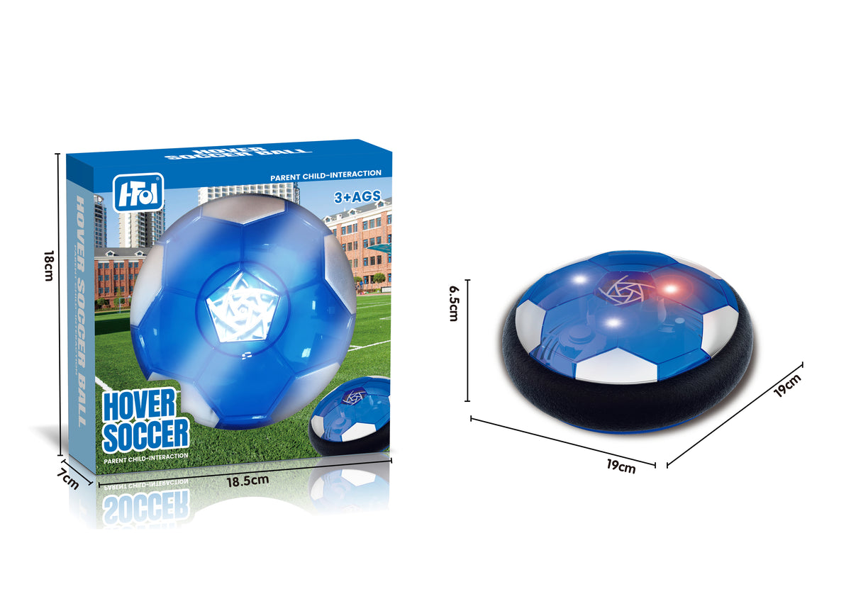 BLUE SUSPENDED SOCCER BALL