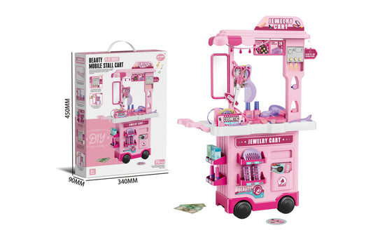 2-IN-1 VANITY CART 76PCS