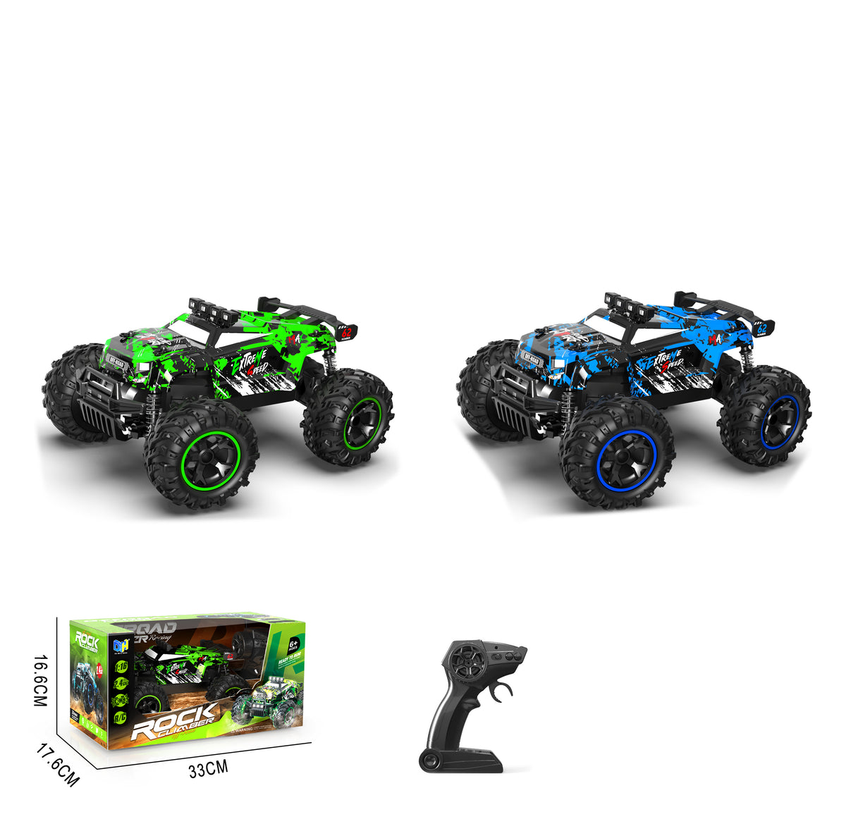 2.4G 1:18 R/C HIGH SPEED OFF-ROAD VEHICLE
