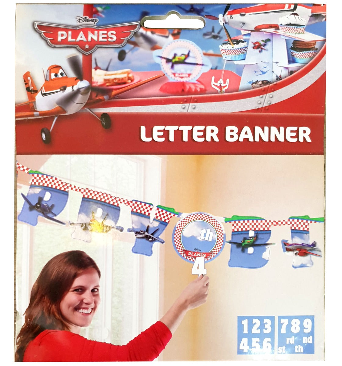 Disney Planes Add An Age Letter Banner 6Ft
