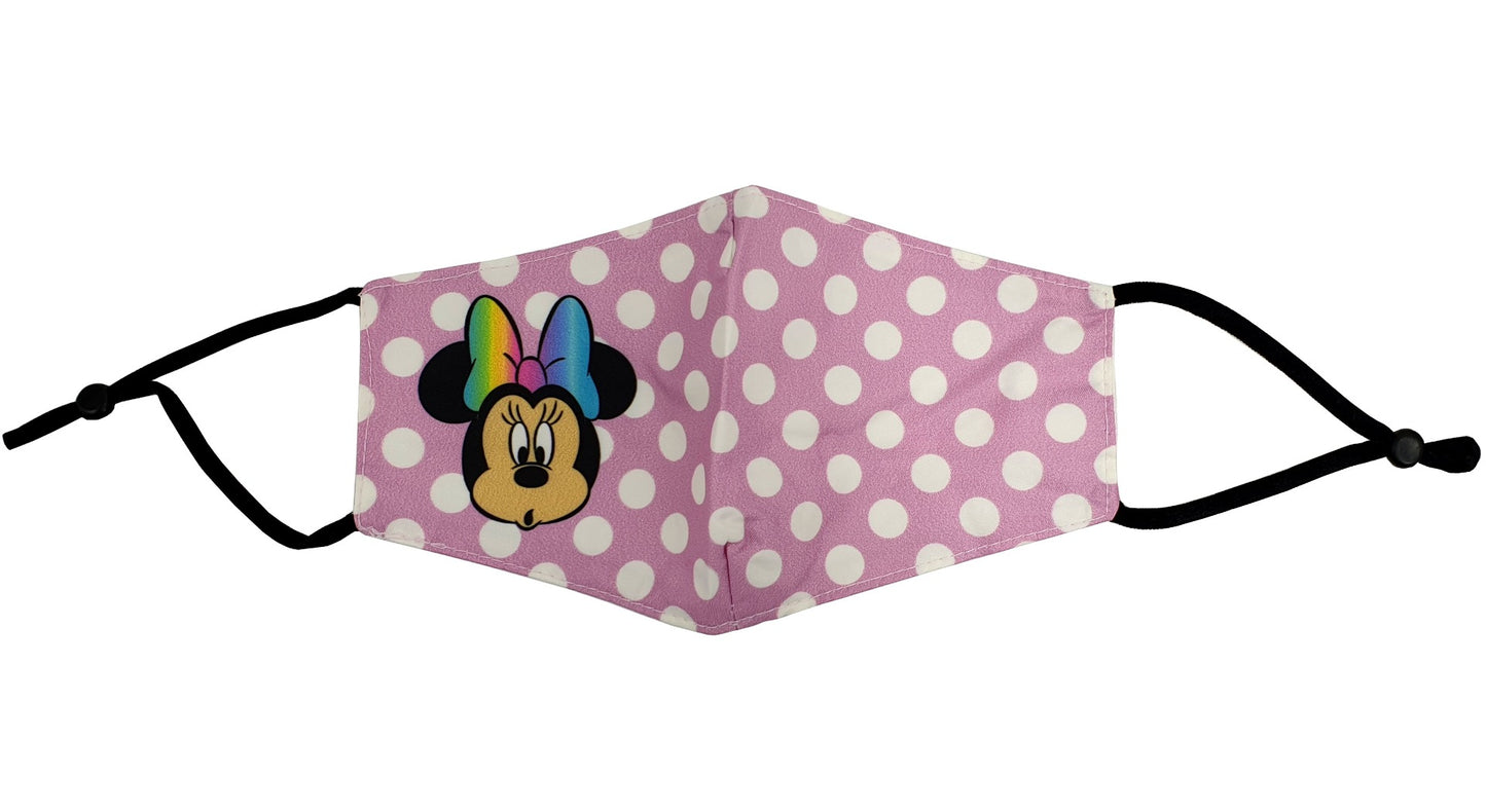 Minnie Mouse Reusable Face Mask - Pink