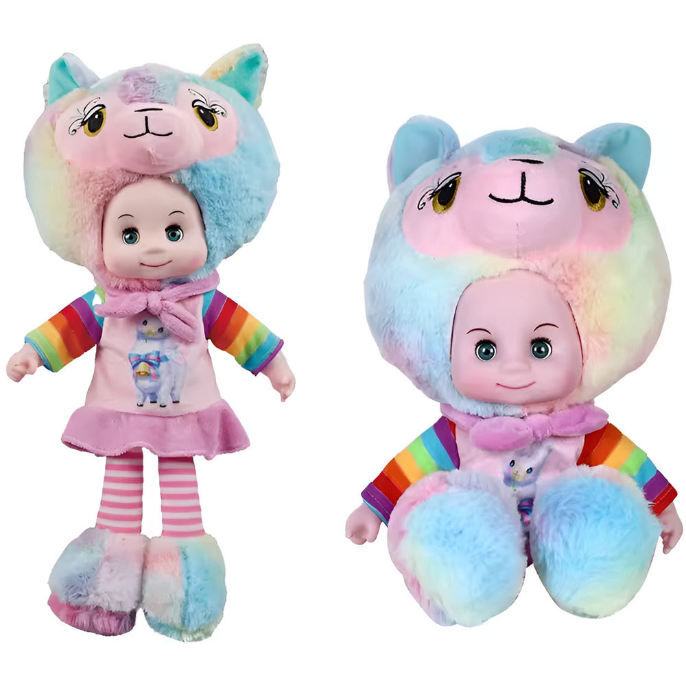 Kunyang Vanilla - Electronic Alpaca Doll - 19 Inches