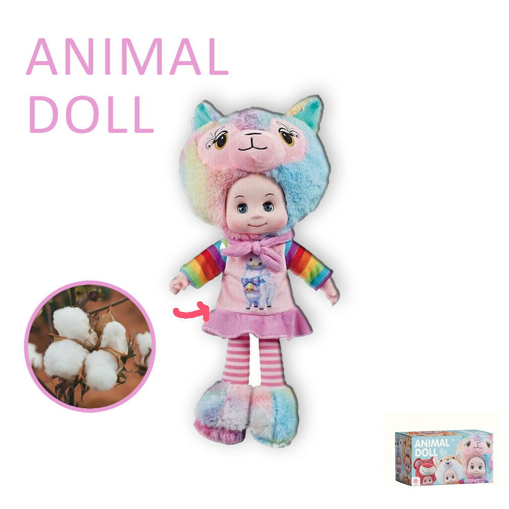 Kunyang Vanilla - Electronic Alpaca Doll - 19 Inches